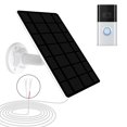 thumbnail image 1 of Cargador de panel solar de 5 W para Ring Doorbell con cable DFTIM de 13 pies, 1 of 7