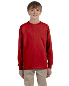 Long sleeve red shirt cheap boys