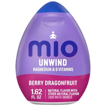 Mio Unwind Berry Dragonfruit Liquid Water Enhancer with Magnesium & B Vitamins, 1.62 fl oz Bottle
