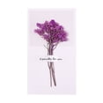 thumbnail image 1 of SIfdSeng Get it Fast Christmas Charm Dried Flower Greeting Card Festive Design Natural Holiday Sentiments Idea, 1 of 5
