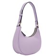 thumbnail image 2 of Bolso de hombro FashionPuzzle Small Crescent Lavender de piel sintética, 2 of 7