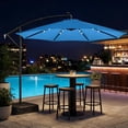 thumbnail image 1 of Parasol d'Extérieur Élégant, Parasol de Piscine, Parasol de Patio à Levier, 1 of 5