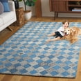 thumbnail image 4 of SAFAVIEH Abstract Creighton Geometric Area Rug, Gray/Blue, 5' x 8', 4 of 14