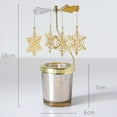 thumbnail image 2 of unbranded 2Ud Centro De Dorado Portavelas Giratorio Para Bodas Y Celebraciones, 2 of 7
