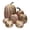 Gold, variant on Gomind 7-Piece Artificial Pumpkin Set, Assorted Sizes Faux Foam Harvest Pumpkins, Fall Tabletop Centerpiece Bowl Filler Decor