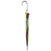 totes Transparent Rain Umbrellas, Bubble, Rainbow
