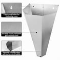 thumbnail image 4 of Steel Poultry Restraining Funnel Accommodates Medium Size Poultry Chickens Broilers Roasters Turkeys Up To Eight Pounds Flat-Back Design Easy To Clean, 4 of 5
