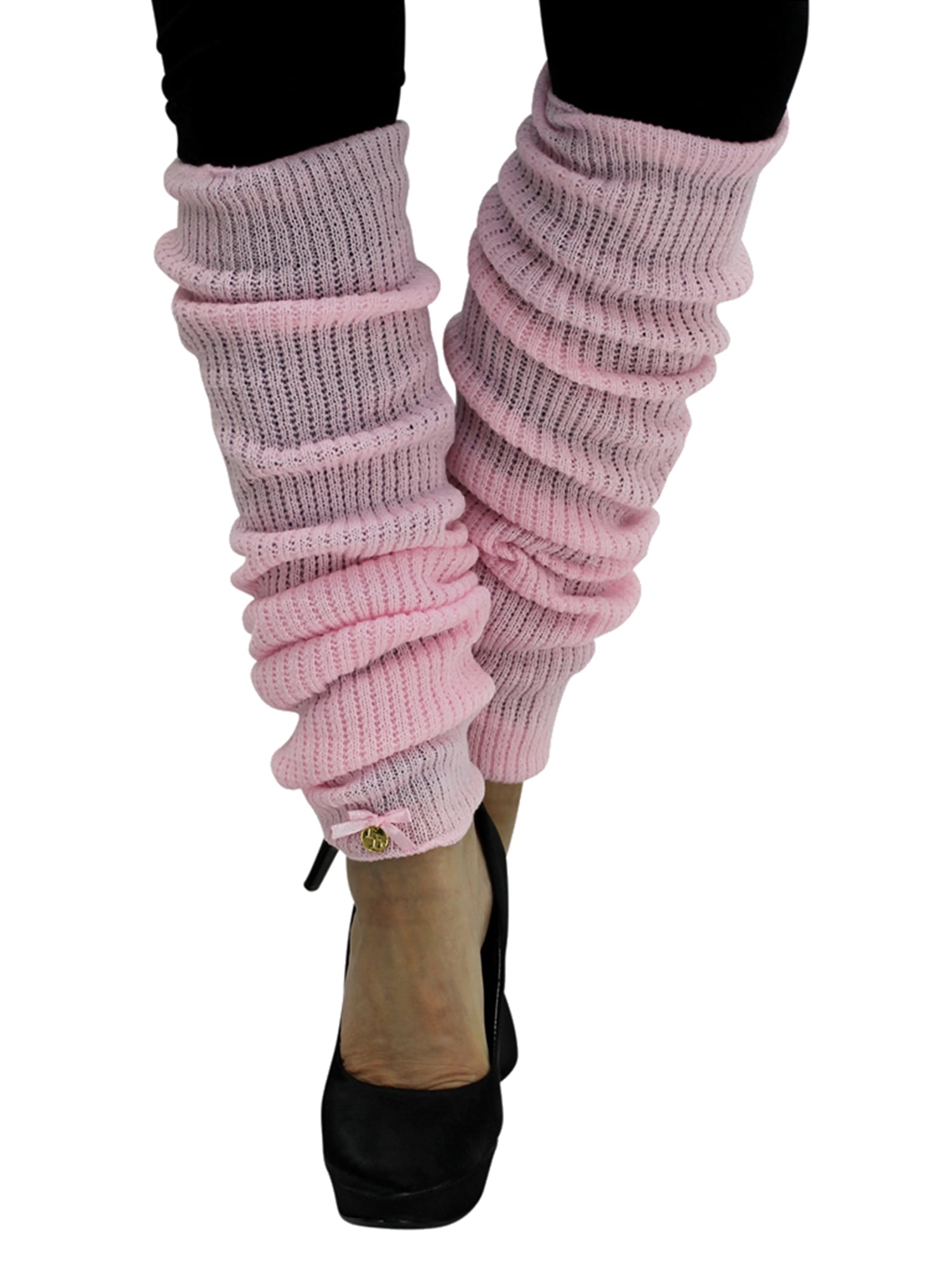 Luxury Divas Long Thick Knit Dance Leg Warmers
