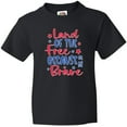 thumbnail image 3 of Inktastic Memorial Day Land of The Free Because of The Brave Youth T-Shirt, 3 of 5
