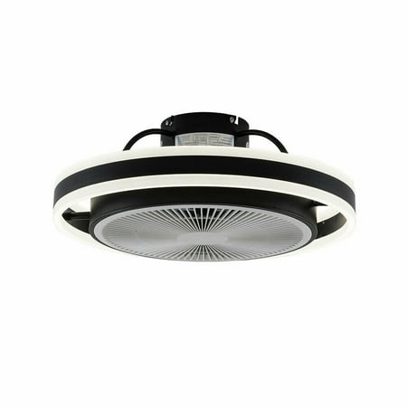 

Oukaning 20 Invisible Ceiling Fan Light 3 Color Change Fan Lamp Chandelier