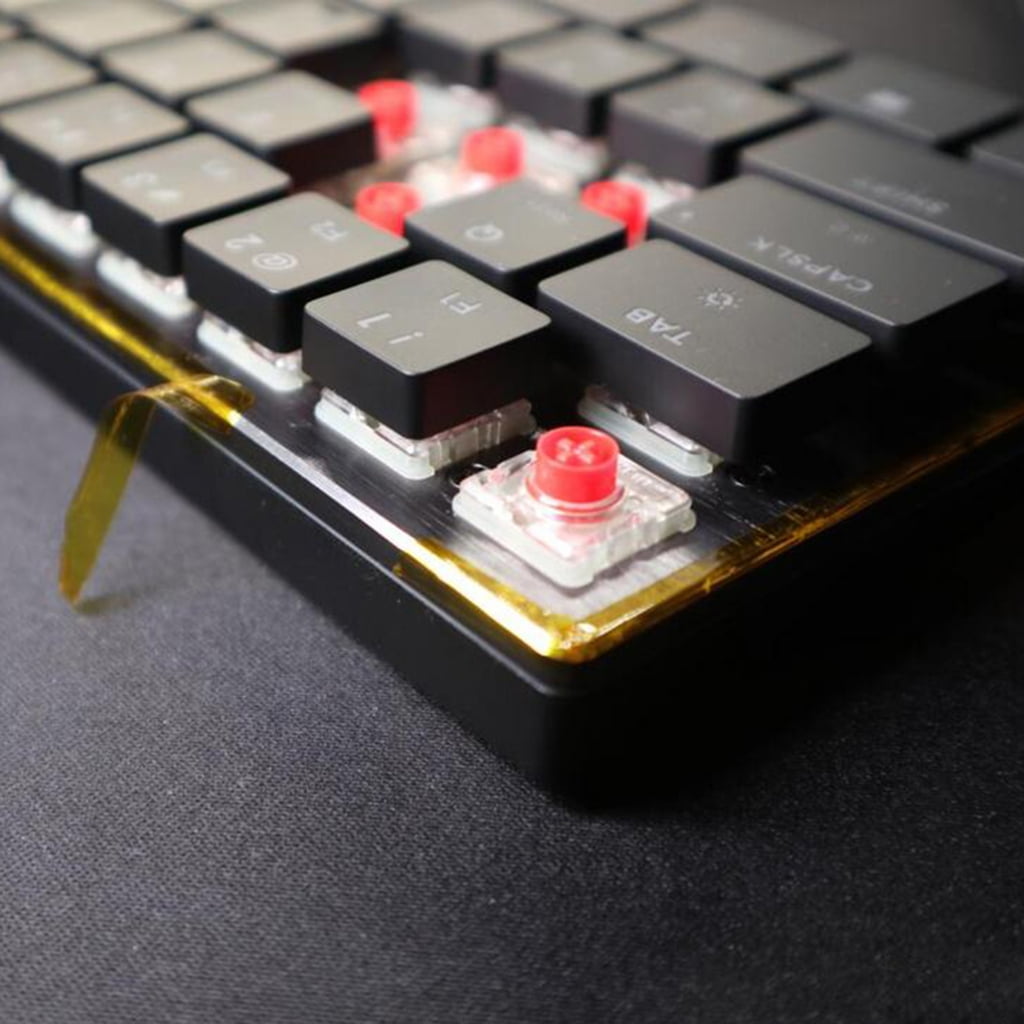 Jesscasday RGB Mx Switches Cherry MX Low Profile RGB Silver/Red Thiner Key Switches For Mechanical Keyboard