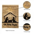 thumbnail image 5 of Holy Night Garden Flag, 5 of 6