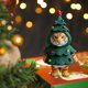 thumbnail image 4 of Estatuas de Animales Adorables para El Árbol de Navidad, Decoraciones Navideñas y Regalos para El Hogar., 4 of 5