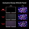 thumbnail image 2 of ASUS ROG Strix Monitor para Juegos de Pared OLED 27” 1440P, Negro, XG27AQDMG, 2 of 5