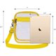 thumbnail image 5 of Bolsa de mensajero transparente para viajes de trabajo y negocios para hombres y mujeres (amarillo) Sincero Electrónica, 5 of 7