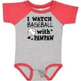 thumbnail image 3 of Inktastic I Watch Baseball with My Pawpaw Boys Baby Bodysuit, 3 of 5