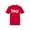 Red, variant on Doge Coin Fusion Art Men's T-shirt