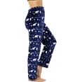 thumbnail image 3 of ToBeInStyle Women's Winter Print Ankle Length Pajama Bottoms - Winter Polar Bear, 3 of 7