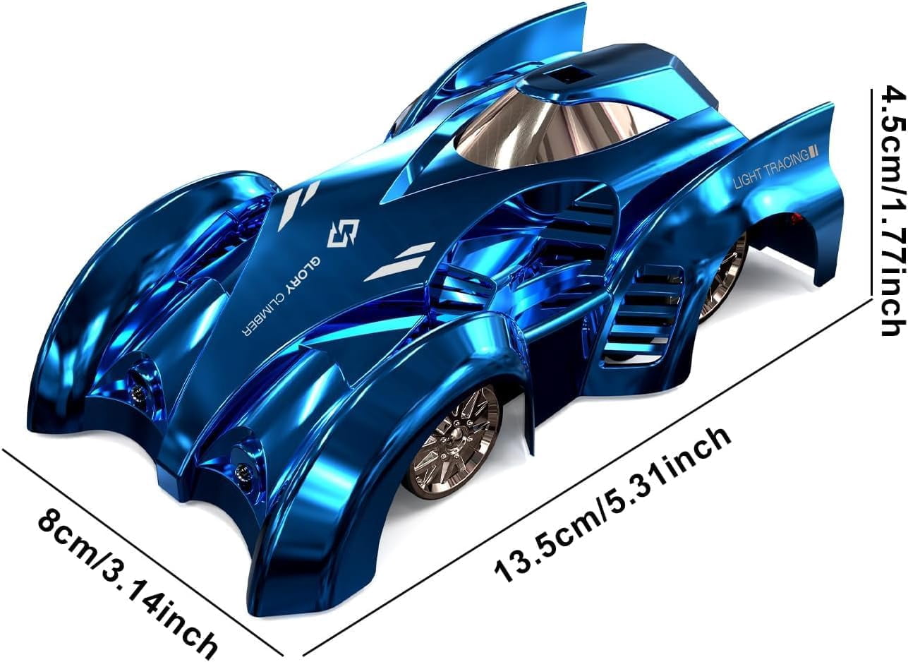 HYPERLIVNG Remote Control Car Wall Climbing Vehicle, 360° Rotation Wall Climbing Car, Electric Zero Zero Gravity Drift RC Car with Cool Lights, Gift Kids Toys for Boys and Girls