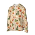thumbnail image 2 of Pofeuu Floral Strawberr Print Sun Protection Outdoor Lightweight Full Zip UV Cooling Hoodie Long Sleeve Summer Clothing for Outdoor Hiking-Medium, 2 of 5
