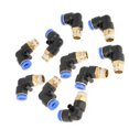 thumbnail image 4 of Air Quick Connector, Pneumatic Quick Fittings, 10pcs Air Fittings Adapter Quick Connector For Home, 4 of 8
