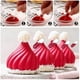 thumbnail image 3 of 100 Piece Paper Cupcake and Jam Dropper Decoration Set, Plastic Eye Dropper, Dessert Pipette (Heart-, 3 of 5