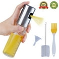 thumbnail image 1 of Myriann Oil Sprayer Oil Dispenser with Scale Transparent Food-Grade Portable Spray Bottle Vinegar Bottle Air Fryer Stainless Steel, 1 of 11