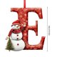 thumbnail image 3 of Adornos Navideños Colgantes para Árbol de Navidad con 26 Letras Personalizadas | Acrílico | 10 Cm | 26 Unidades | Gorros de Papá Noel | Símbolos Navideños, 3 of 5
