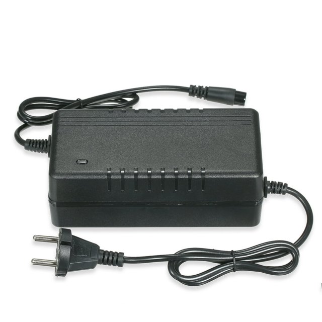 54. 2A Electric Scooter Power Li-ion Battery 3-Prong Inline Connector Fast Charging Adapter for Kugoo M4 Electr