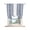 Navy, Blue, variant on Pink Striped Tie Up Curtains for Small Windows,Adjustable Rod Pocket Valance 45 Inch Short, Farmhouse Thin Vertical Stripes Modern Window Treatment Balloon Roman Blind Shade, 34" x 45"