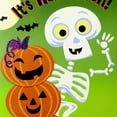 thumbnail image 3 of Halloween Cards, Skeleton (10 Cards with Envelopes), 3 of 5