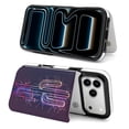 thumbnail image 6 of Wallet Case For Apple iPhone Air / 17 Pro / 17 Pro Max Series with Card Holder, PU Leather Kickstand Card Slots Screen Protector Included For iPhone 17 Series, Neon Cactus, 6 of 8