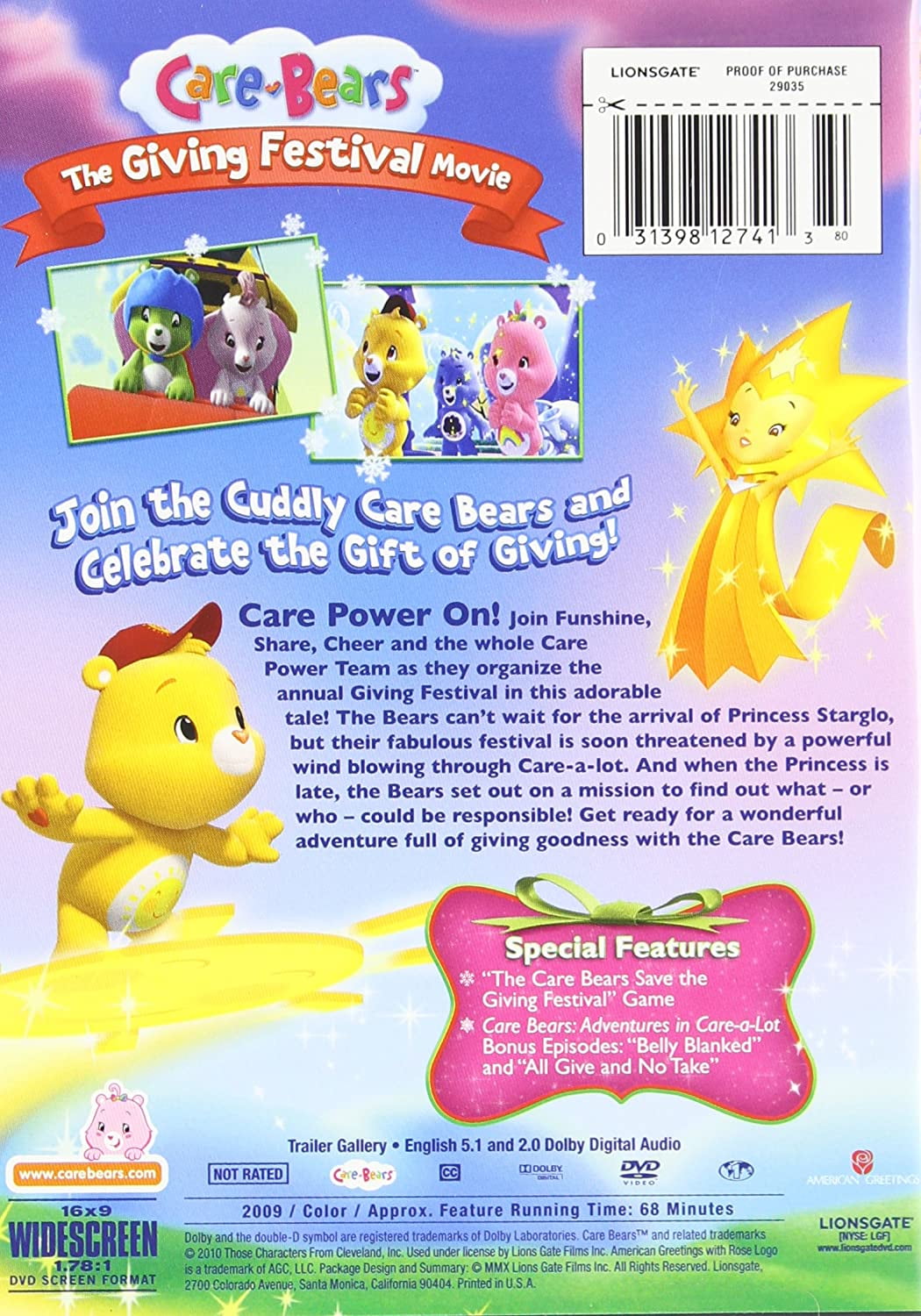 その他 Care Bears: The Giving Festival Movie [Region 2] DVD Care Bears: The Giving Festival Movie (DVD) - Walmart.com