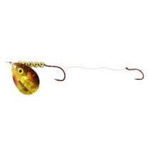 Northland Tackle Baitfish Spinner Harness, Spinner Rig, Freshwater, Gold Shiner