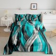thumbnail image 2 of Homewish Geometric Stripes Full Size Comforter Sets 3-Piece for Teens Boys Girls,Abstract Lines Bedding Comforter Set,Vintage Aesthetic Lightweight Bedding Sets,Lightweight Room Decor,Reversible, 2 of 8
