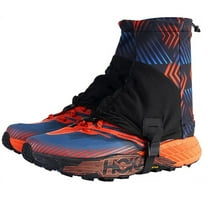Danuosie Trail Gaiters, Waterproof Low Shoe Protectors, Sandproof Adjustable Boots Protectors for Hiking & Running - Prevents Debris in Shoes