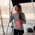 thumbnail image 2 of YETI Rambler Tasse en Paille 35 oz, Isolée sous Vide, Acier Inoxydable, Rose Tropical, 2 of 8