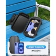 thumbnail image 2 of Caja de seguridad portátil Temracha con combinación de 4 dígitos y cadena, 2 of 8