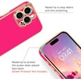 thumbnail image 5 of for iPhone 15 Pro Max Case, 15 Pro Max Phone Case with Adjustable Wristband Kickstand Slim Fit Soft TPU Scratch Resistant Shockproof Protective Case for iPhone 15 Pro Max 6.7", Hot Pink, 5 of 15