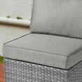 thumbnail image 6 of Ovios 3 Pieces Patio Conversation Set All Weather Wicker Sofa with Coffee Table,Dark Gray, 6 of 6