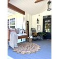 thumbnail image 4 of Hauteloom Longville Jute Living Room, Bedroom Area Rug - Natural Fiber - Beige - 8'-Round, 4 of 7