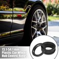 thumbnail image 2 of czcpp-4pcs Plastic 73.1mm to 54.1mm Car Hub Centric Rings Wheel Bore Center Spacer, 2 of 4