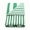 Tropical Mint, variant on Rifz GOTY32701503 GOT Collection Stripes Pool Towels, Tropical Yellow - Pack of 3