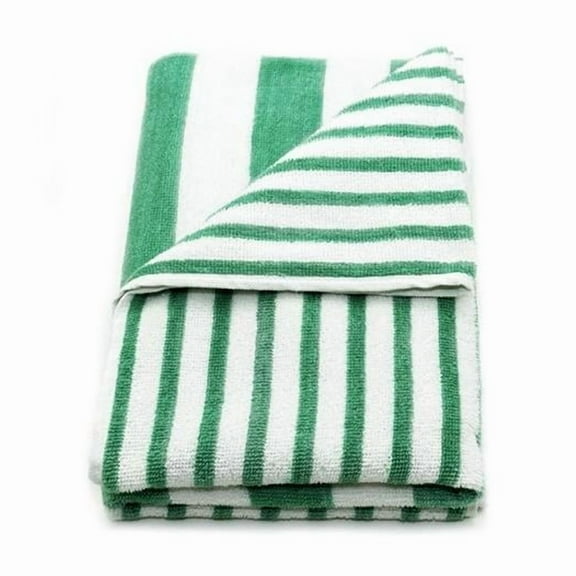 Rifz GOTM32701503 GOT Collection Stripes Pool Towels, Tropical Mint - Pack of 3