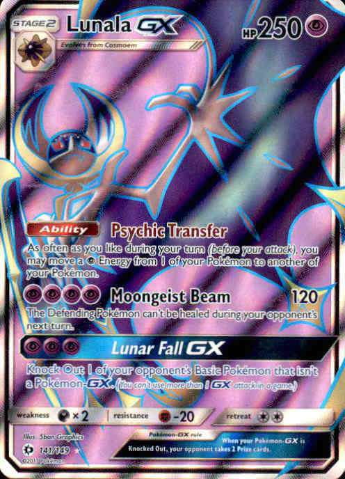 Lunala GX (141/149) [Sun & Moon: Base Set]