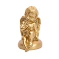 thumbnail image 2 of Estatua Adorno curvo a mano Sobre rezando Dorado 1 Zulema Estatuilla de ángel, 2 of 4