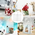 thumbnail image 6 of 20 Pack Clear Gift Bags with Handle , Clear Gift Bags for Favors Transparent Gift Wrap Bags for Wedding Candy Bags Business Boutique Wedding Birthday Baby Shower Party Favor 9.06" x 6.7" x 2.76", 6 of 7
