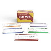 GED Math Prep Book 2025 and 2026: 6 Practice Tests and GED Study Guide [8th Edition], (Paperback)