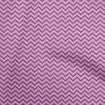 thumbnail image 1 of oneOone Cotton Cambric Fuschia Pink Fabric Chevron Sewing Fabric By The Yard Printed Diy Clothing Sewing Supplies 42 Inch Wide, 1 of 4