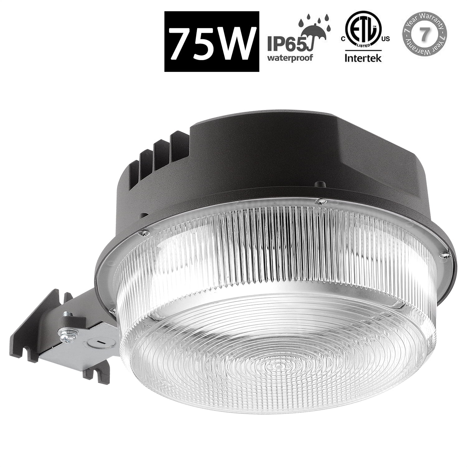 Dusk to Dawn 75W LED Barn Outdoor Security Lights with Photocell Area Lighting
